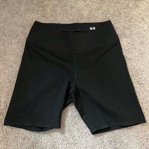 Uniqlo black athletic shorts